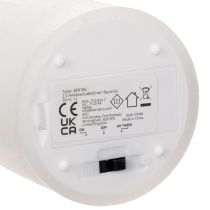 Artikel LED Stumpenkerze Echtwachs flackernd Timer Ø7cm H16cm Weiß