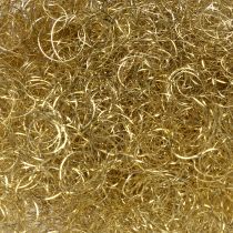 Artikel Gelocktes Lametta Gold 50g aus Kupferdraht