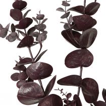 Artikel Lange Eukalyptus Zweige künstlich in Violett 103cm, Deko-Set 2St