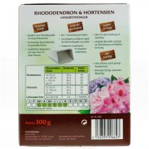Artikel Langzeitdünger Rhododendron und Hortensien 300g