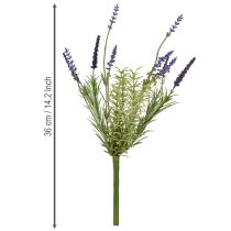 Artikel Lavendel Deko Künstlich Bund Kunstpflanzen Lila 36cm