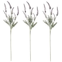 Artikel Lavendel Kunstblume am langen Stiel 82cm 3er-Set Skandi Deko