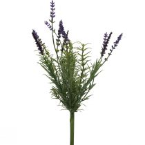 Lavendel Deko Künstlich Bund Kunstpflanzen Lila 36cm