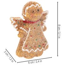 Artikel Dekofigur Lebkuchenmännchen Kunststoff 8 cm 3 Stück für Innen
