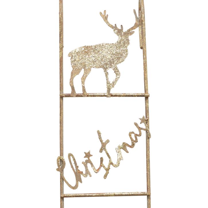 Artikel Hängedeko Weihnachten Hirsch Deko Gold Vintage 42,5×7×4cm