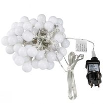 Artikel Lichterkette Kugeln Timer 60 LED Warmweiß innen außen 9m