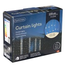 Artikel Lichtervorhang 120 LED Warmweiß 100x180cm Innenbeleuchtung Fensterdeko