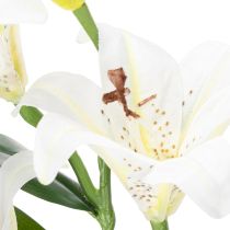 Artikel Künstliche Lilien 66 cm Weiß 2 Stück - Elegante Deko für Wohn- und Eventbereiche