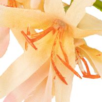 Artikel Künstliche Lilien langstiel 110cm in Orange 2er-Set für Hochzeit und Dekoration