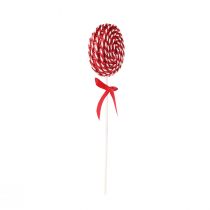 Artikel Zauberhafte Lollipop Weihnachtsdeko Rot-Weiß, Festliche Schaumstoff Lollis H30cm 2er-Set