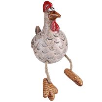 Artikel Lustiges Huhn Keramikdeko Osterdeko Kantenhocker 9,5cm 3er Set