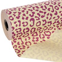 Artikel Manschettenpapier Leo-Motiv Lila 25 cm x 100 m aus Papier