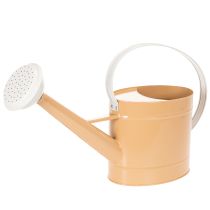 Artikel Metall Deko Gießkanne Vintage Look Hellbraun 52,5cm - Pflanzkanne für Tischdeko & Sommerdeko