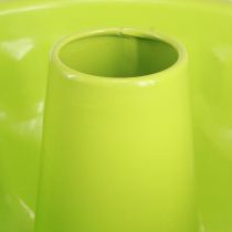 Artikel Metall Deko Gugelhupf Kuchenform Apfelgrün Ø23cm H12cm dekorative Blumenarrangements