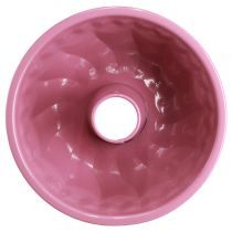 Artikel Metall Deko Schale Backform Gugelhupf Pink Ø23cm H12cm - Moderne Dekoration