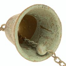 Artikel Metall Windspiel Herz Glocke Gartendeko Antik 72cm