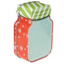 Artikel Set Metalldosen Keksdose Weihnachtsmotive 15 cm Bunt 2 Stück