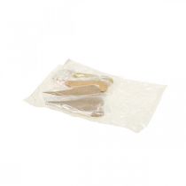 Artikel Hängedeko Fenster Metallherzen, Deko Herzen zum Aufhängen Beige/Gelb/Orange H15cm 6 St