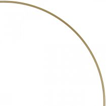 Metallring Dekoring Scandi Ring Deko Loop Gold Ø 25,5cm 6St