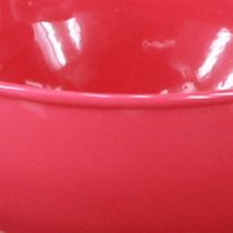 Artikel Pflanzschale Hase aus Metall in Rosa, Deko für Ostern und Frühling, Indoor und Outdoor, 33 cm