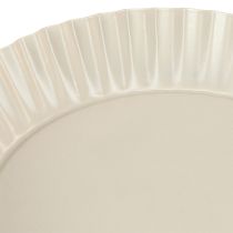 Artikel Metallteller Grau Dekoteller Fuß Ø14cm 2 St für kreative Dekoration