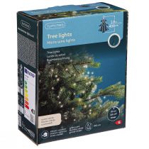 Artikel Micro LED Lichterkette 180cm – Weihnachtsdeko Timer IP44 Licht für Innen/Außen