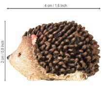 Artikel Handbemalte Mini Igel Dekofiguren 6er Set Herbst Tischdeko Polyresin
