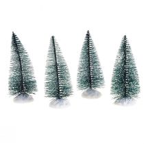 Artikel Mini Weihnachtsbaum Deko Tannenbaum Beschneit 10cm 4 St