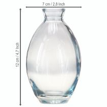 Artikel Minivasen Bauchig Glas Blau 12cm 6er-Set Dekovasen B2B