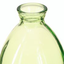 Artikel Minivasen Glas Grün bauchig Glasvasen Deko 12cm 6er Set