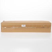 Artikel Mohnblumen Deko Skulpturen aus wetterfester Keramik, 52 cm hoch, Set aus 2 Blüten in Orange und Weiß