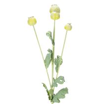 Artikel Mohnblumen künstlich 61 cm Bund 3 St – Realistische Deko-Blüten für Floristik & Wohnaccessoires