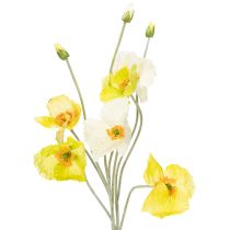 Artikel Künstliche Mohnblumen 95 cm Gelb für Wohn- und Bürodekoration