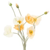 Artikel Kunstblume Mohnblüte Orange 95cm – Dekoration für Hochzeit und Eventgestaltung