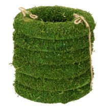 Artikel Deko Mooskranz 15 cm – 6er Set für kreative Tisch- und Türdekoration