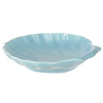 Artikel Keramik Muschelteller Set 3 St Blau Weiß Maritim Deko 14cm