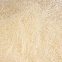 Artikel Naturfaser Sisalgras zum Basteln Sisal Gras Cremeweiß 500g