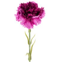 Artikel Nelke Kunstblume zweifarbig 56 cm 8er Bund Kunststoff/Textil