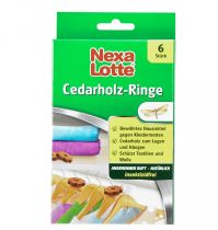 Nexa Lotte Cedarholz-Ringe Mottenschutz 6St