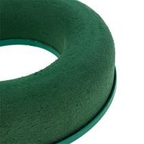 Steckschaum Ring Kranz Grün H2,5cm Ø17cm 6St