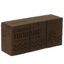 Artikel Oasis Renewal Steckschaum Braun 23 x 11 x 7,5 cm 1 Ziegel