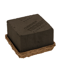 Artikel OASIS® Renewal® Floral Foam Biolit® Steckschaum, 1/2 Ziegel, braun, 12 x 12 x 8 cm, 2 Stück