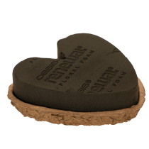 Artikel OASIS® Renewal® Floral Foam Biolit® Steckschaum-Herz, braun, 18 cm, 2 Stück
