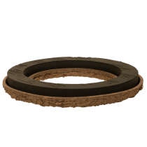 Artikel OASIS® Renewal® Floral Foam Biolit® Steckschaum-Ring, 40 cm, braun und schwarz, 2 Stück