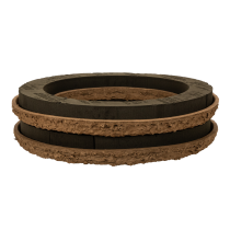 Artikel OASIS® Renewal® Floral Foam Biolit® Steckschaum-Ring, 40 cm, braun und schwarz, 2 Stück