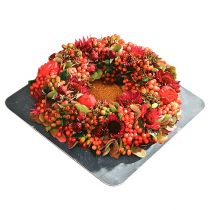 Artikel Steckmasse Ring Steckschaum mit Schale Grün Ø30cm H4,5cm 2 St