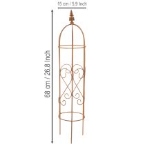Artikel Metall Rankgitter 108 cm Höhe für Rosen und Kletterpflanzen Außengestaltung Set mit 2St