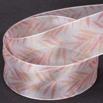 Artikel Organzaband Chiffonband Dschungel Orange 40mm 15m