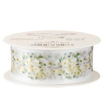 Artikel Organzaband Weiß 40mm 15m Hochzeit Deko Geschenk Floristik