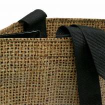 Einkaufstasche mit Henkeln Nature Kunststoff 40×20×40cm